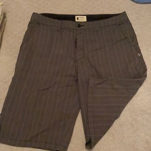 Hurley Plaid Shorts size 33